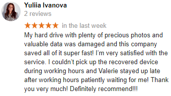 Yuliia Ivanova review