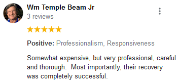 Wm Temple Beam Jr review